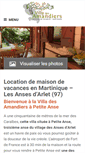 Mobile Screenshot of location-maison-martinique.com